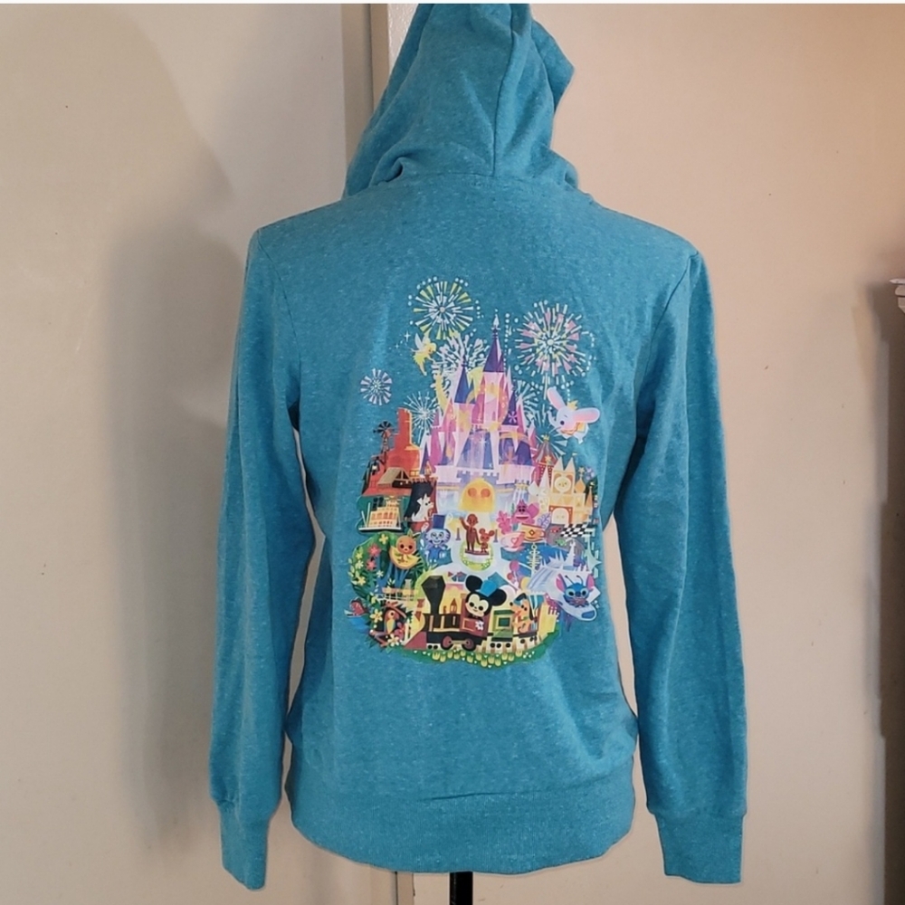 DISNEY☆Joey Chou Castle Minnie & Mickey jacket.